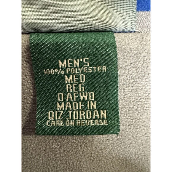 LL Bean Men's Medium Fleece Vest Full Zip Sleeveless Outdoor Layering Jacket - Picture 11 of 11